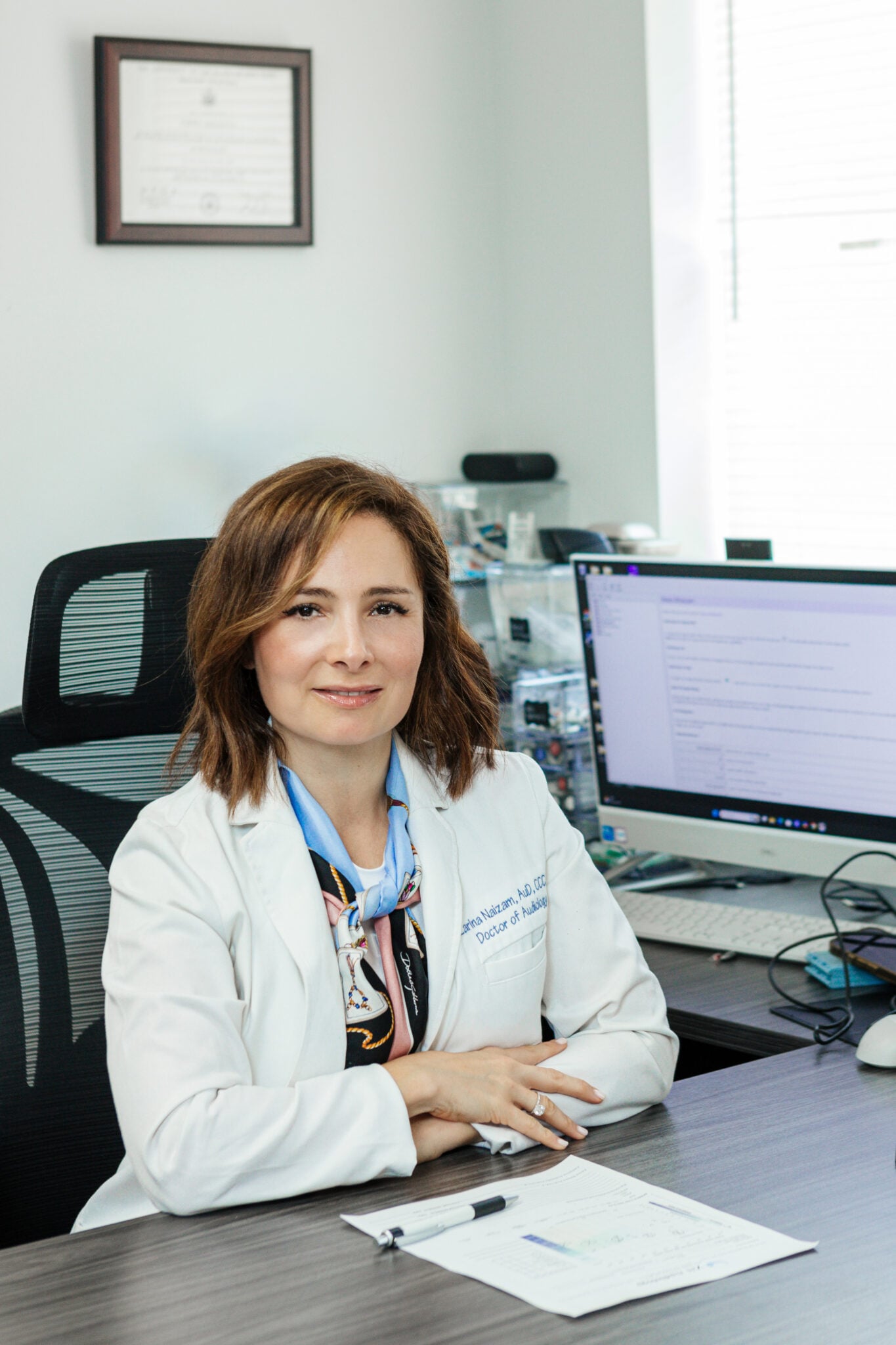 Dr. Zarina Naizam, AuD, CCC-A of ZN Audiology NYC